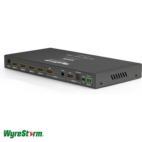 [WYR-EXP-MX-0402-H2] 4K60 4x2 HDMI Matrix Switcher