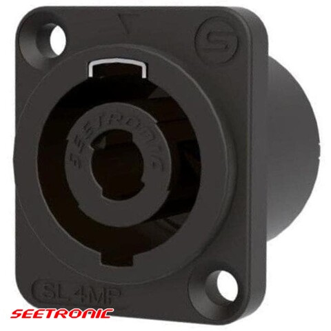 [SEE-SL4MP] D Series - 4 pole loudspeaker panel connector