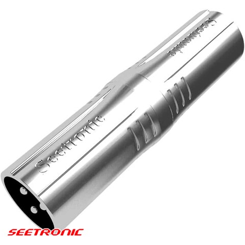 [SEE-MA3M3M] XLR 3p male to male adapter