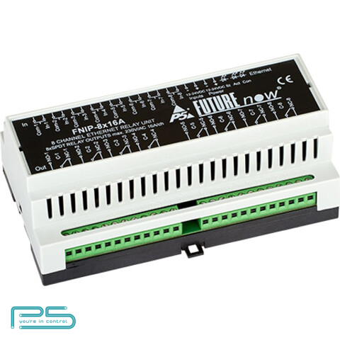 [P5-FNIP-8x16A.v4] FNIP 8 Channel Ethernet Relay Switch