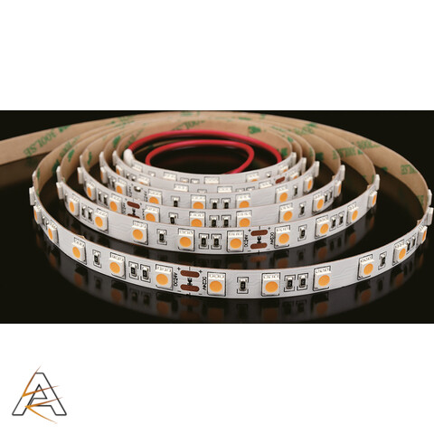 LED Tape White IP6x Weatherproof, CRI91+, 24V, 5m